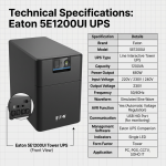Eaton 5E1200UI 1200VA
