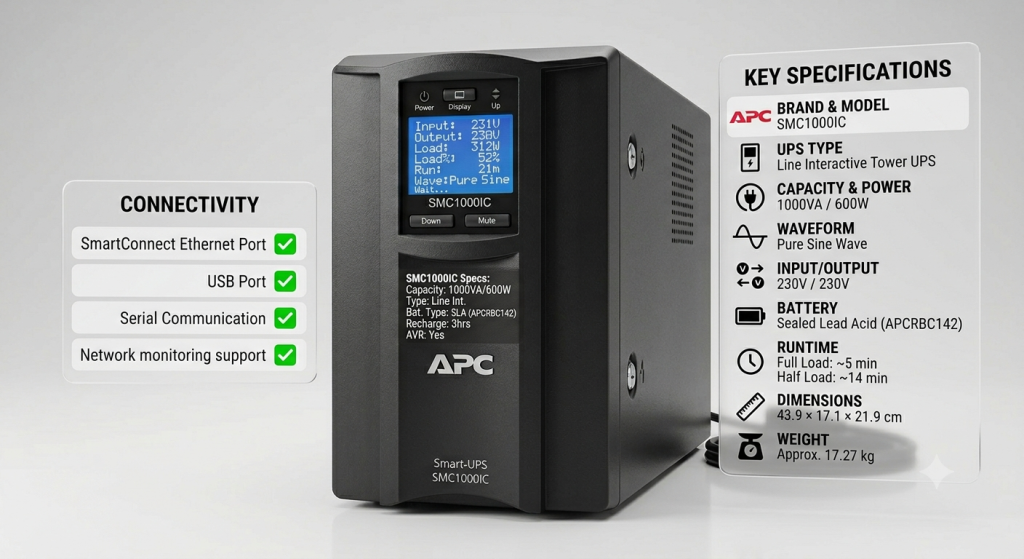 APC Smart-UPS C SMC1000IC