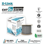 D-Link Cat6A 23AWG NCB-6AUGRYR-305