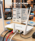 Tenda F3 300Mbps Router