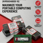 Kingston 16GB DDR5 5600 SODIMM KVR56S46BS8-16 -The Ultimate Laptop Upgradable Ram