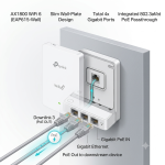 TP-Link EAP615-Wall AX1800 Access Point