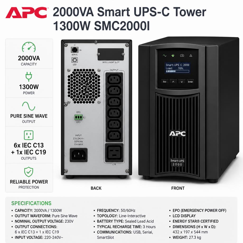 APC SMC2000I 2000VA