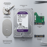 WD 8TB Purple Surveillance WD84PURZ