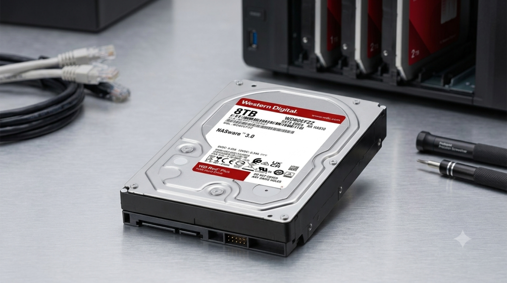 WD 8TB NAS Red Plus WD80EFZZ