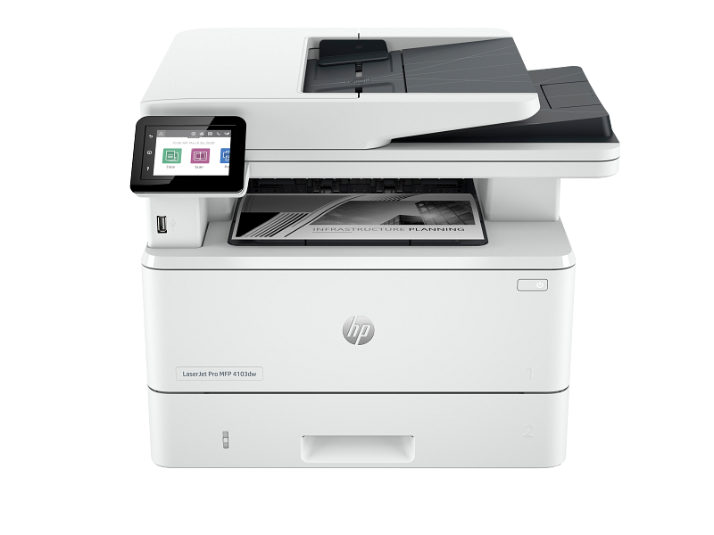 Lochsa_MFP_4103dw_DarkBasalt_Coreset_Front_M1866355 HP LaserJet Pro MFP 4103dw Printer