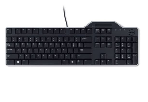 images (7) Dell KB813 Exclusive Powerful Smartcard Keyboard QWERTY Arabic - Image 1