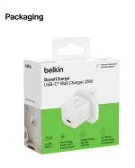 Belkin WCA012myWH Superior Efficient 25W USB-C Wall Charger - Image 2