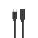 UNITEK C14086BK Full-Featured Latest USB-C Extension Cable 0.5M,1M,1.5M– Better 4K@60Hz, 100W PD, 10Gbps USB 3.2 Gen 2 - Image 2