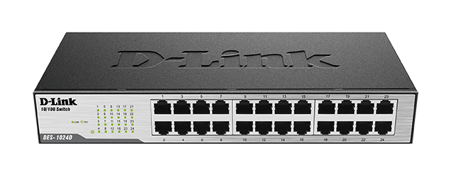 D-Link DES-1024D 24-Port Fast Ethernet Switch D-Link DES-1024D 24-Port Fast Ethernet Switch