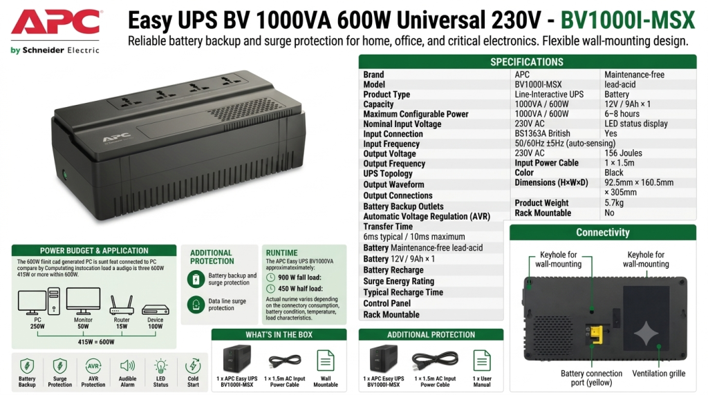APC BV1000I-MSX