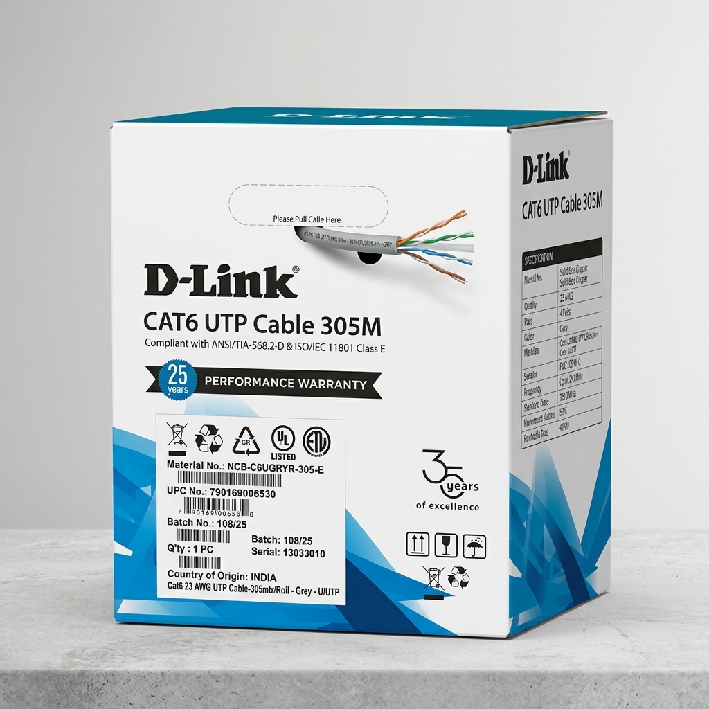 D-Link Cat6 23AWG